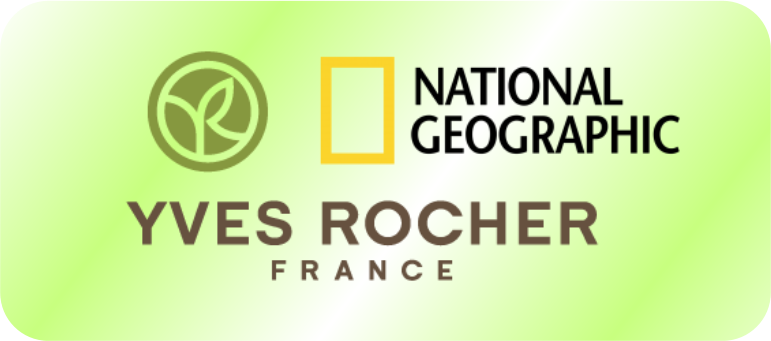 National Geographic, Yves Rocher logo