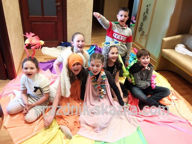 Детские праздники в Москве