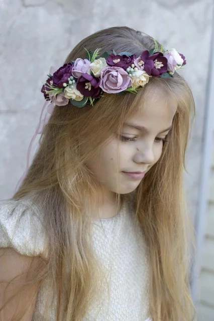 Купить венки из живых цветов на голову с доставкой в Москве